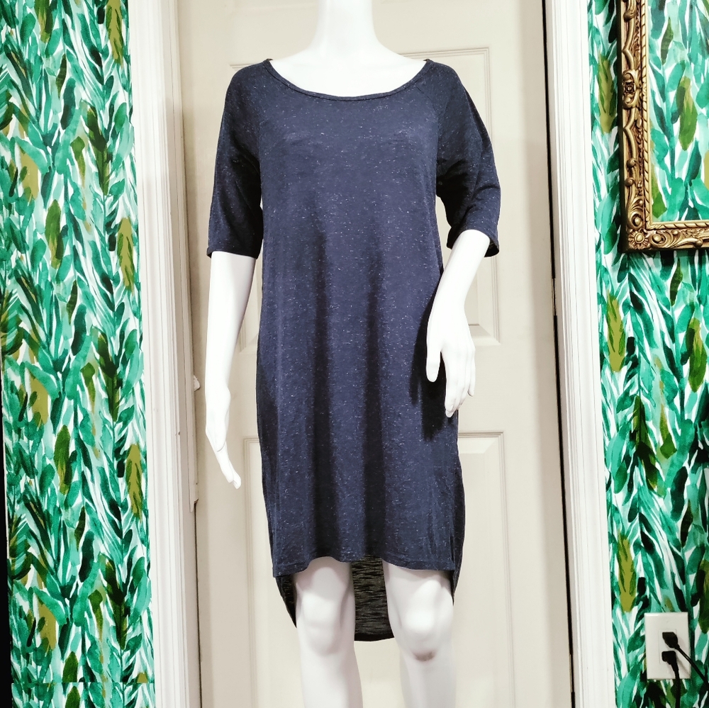 ASOS High Low Cotton Blend Lagenlook Mini Y2K Whimsy Dress 10